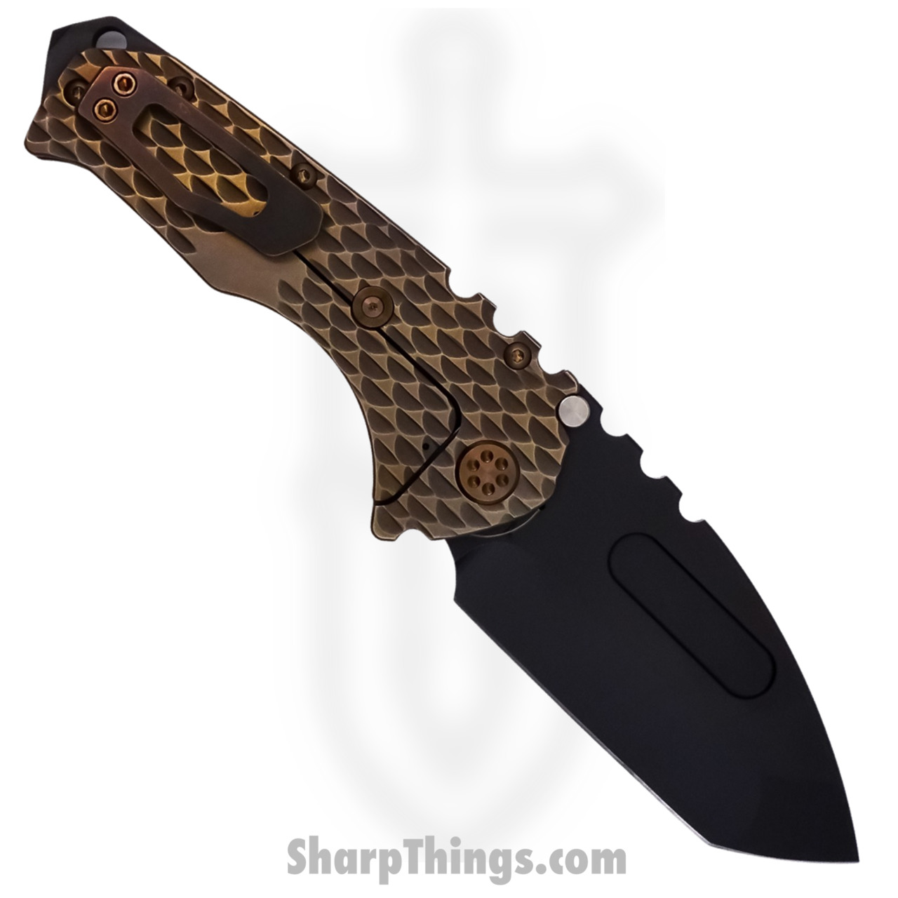Medford Knife - MK012MPT-36A1-T1C1-BP - Praetorian "T" MagnaCut Tanto Folding Knife - "DragonSkin" - Image 4