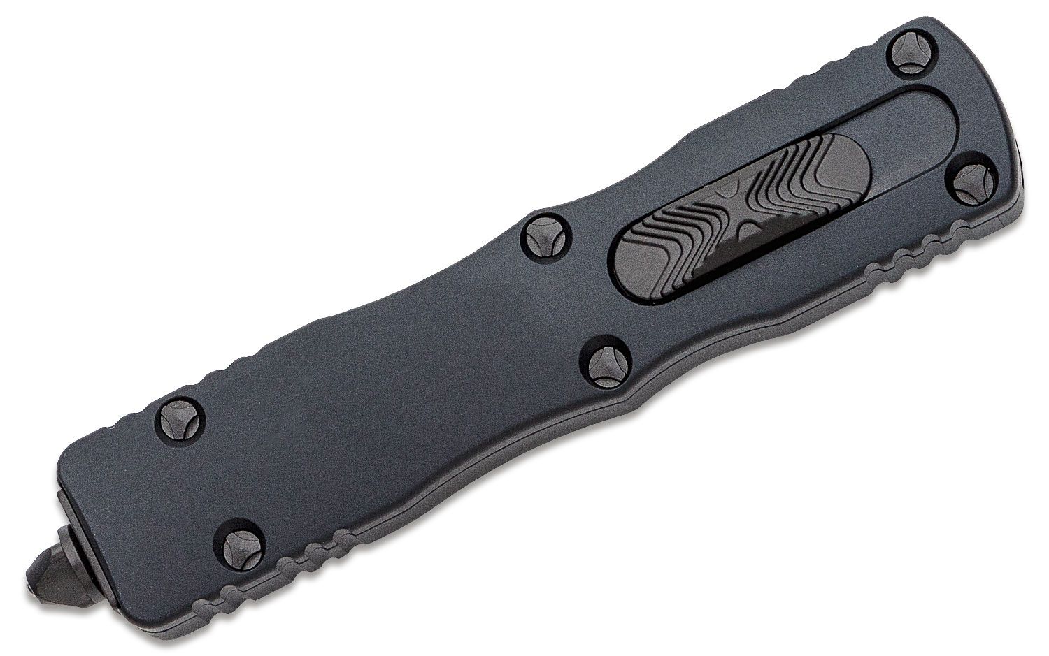 Microtech - 225-1T - Dirac D/E Tactical - OTF Auto - DLC Dagger - 6061-T6 Aluminum - Black - Image 6