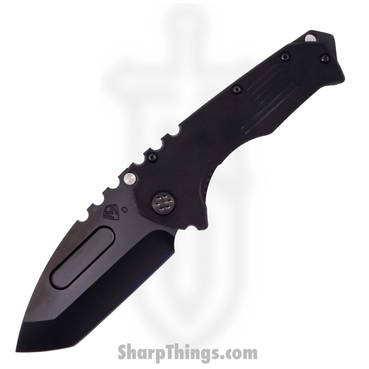 Medford Knife - MKM30DPT-0808-TPCP-BP - Scout M/P Tanto Linerlock Knife - D2 G10 - Black