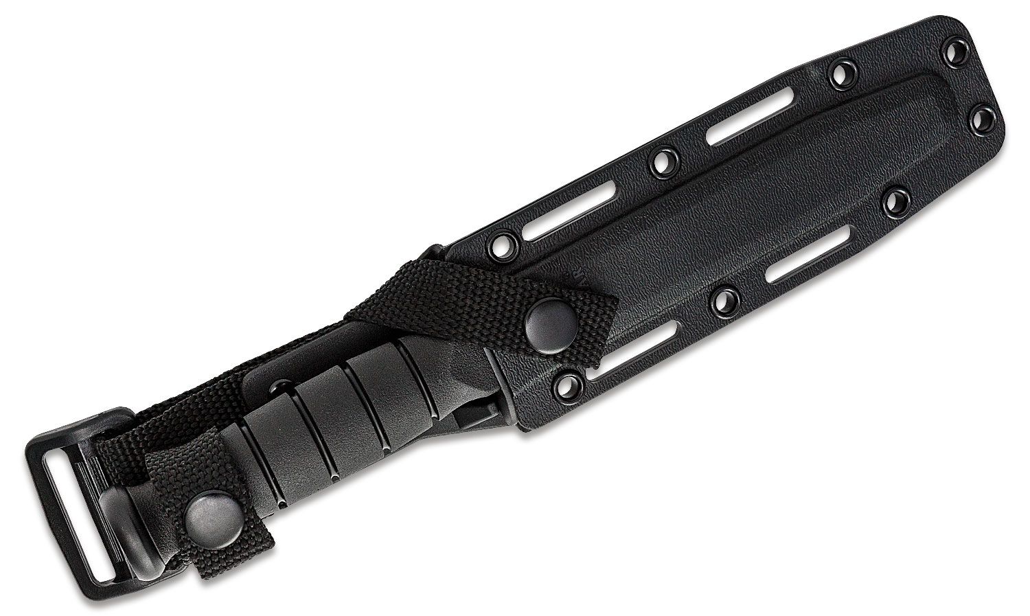 Ka-Bar - KA5054 - Short Fighting - Fixed Blade Knife - 1095 HC Coated Tanto - Kraton G - Black - Image 6