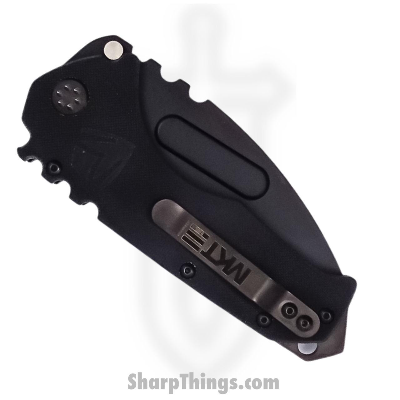 Medford Knife - MKM30DPT-0808-TPCP-BP - Scout M/P Tanto Linerlock Knife - D2 G10 - Black - Image 4