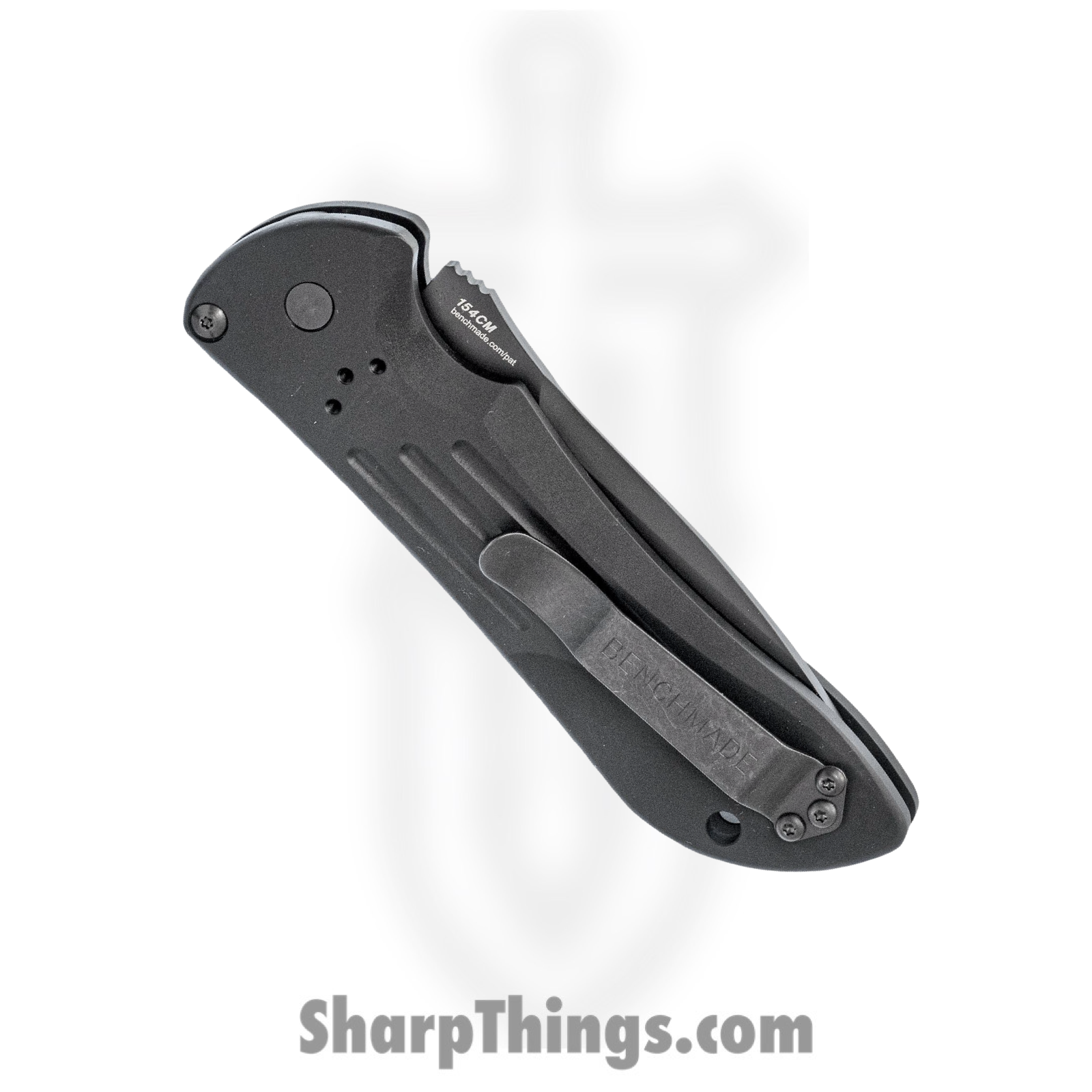 Benchmade - 9101SBK - Stryker - Automatic Knife - 154CM Coated Tanto P/S - 6061-T6 Aluminum - Black - Image 3