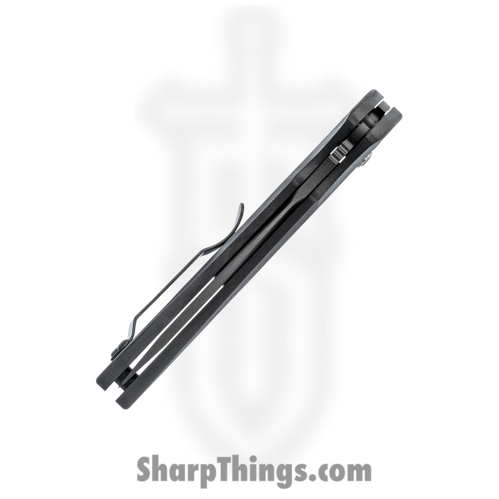 Benchmade - 9101SBK - Stryker - Automatic Knife - 154CM Coated Tanto P/S - 6061-T6 Aluminum - Black - Image 4