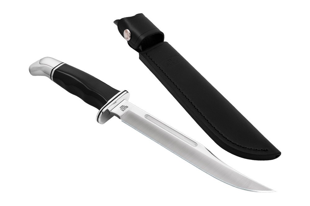 Buck - BU120BKS - 120 General - Fixed Blade Knife - 420HC Satin Clip Point - Phenolic - Black - Image 3