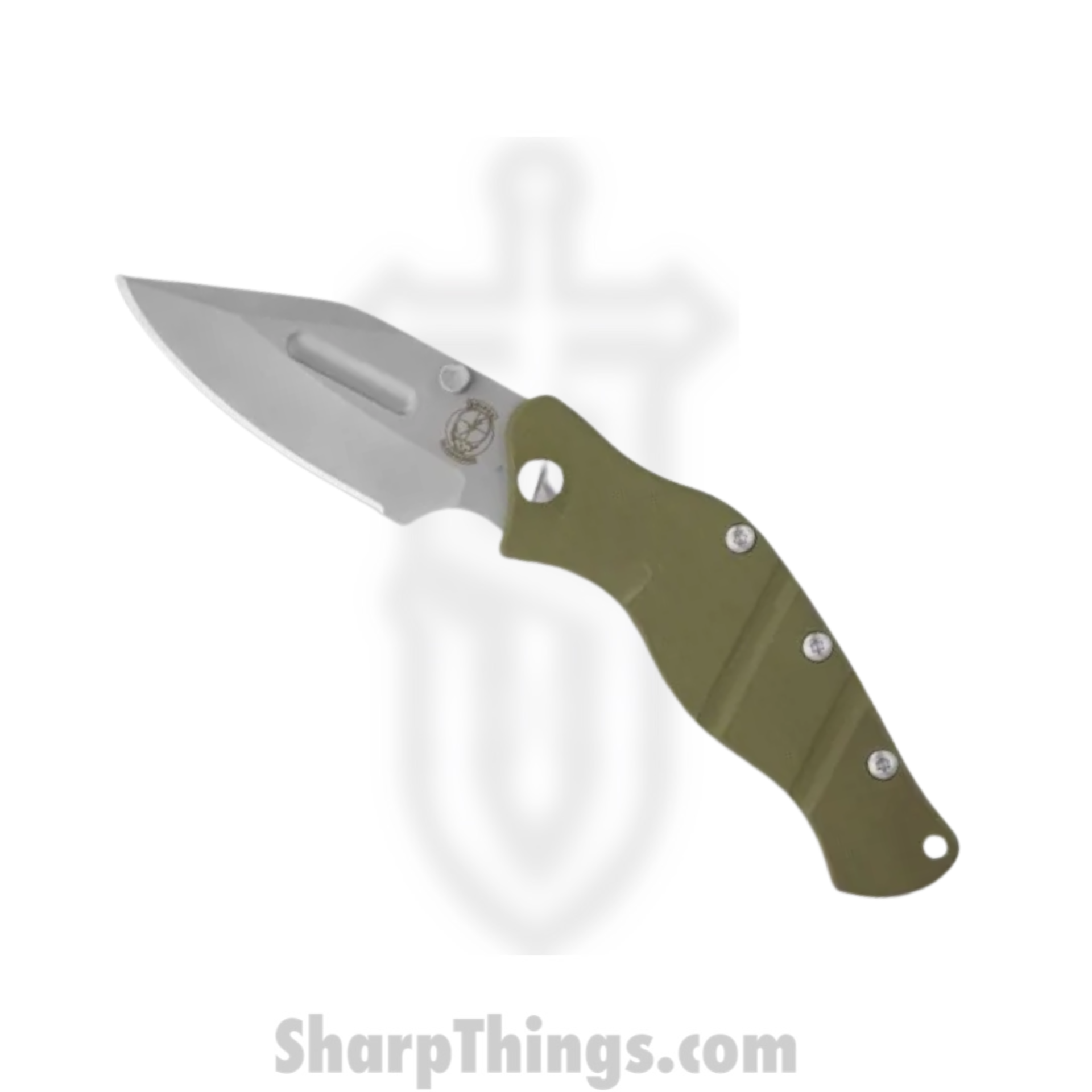 Sniper Bladeworks - LPCODGSAT - LPC - S35VN - Titanium - G10 - OD Green