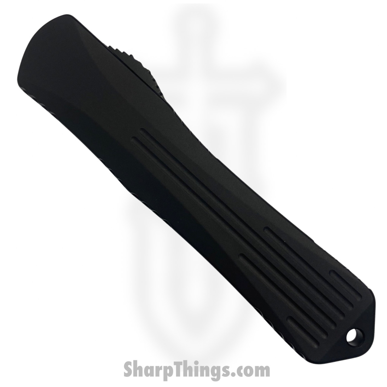 Heretic Knives - MXH032-10A - Manticore X - OTF Auto - S35VN Two Tone Dagger - 6061-T6 Aluminum - Black - Image 6