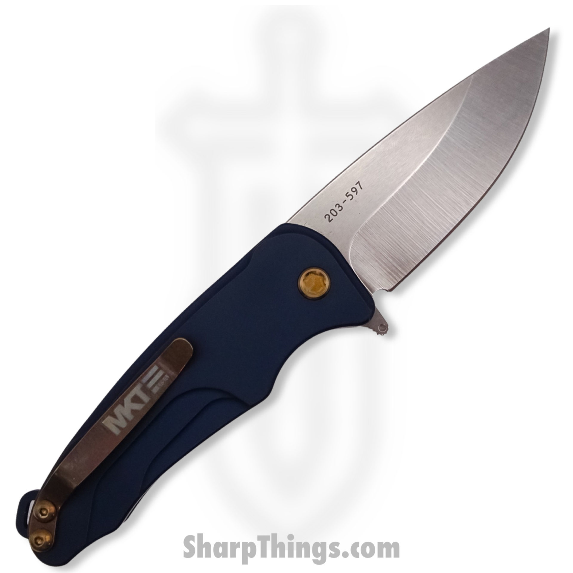 Medford Knife - MK039STQ-44AU-TFCS-Q4 - Smooth Criminal Folder - S35VN - Blue - Image 8