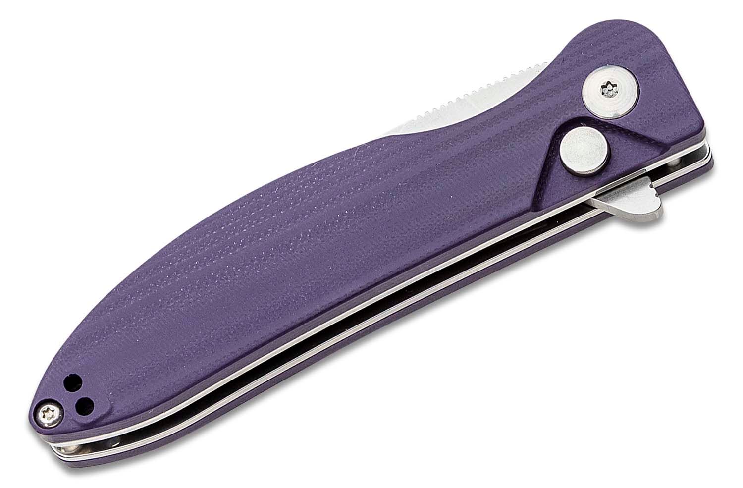 Kizer Cutlery - KIV3566N1 - Swayback - Folding Knife - KIV3566N1 Swayback Folding Knife - G10 - Green - Image 7