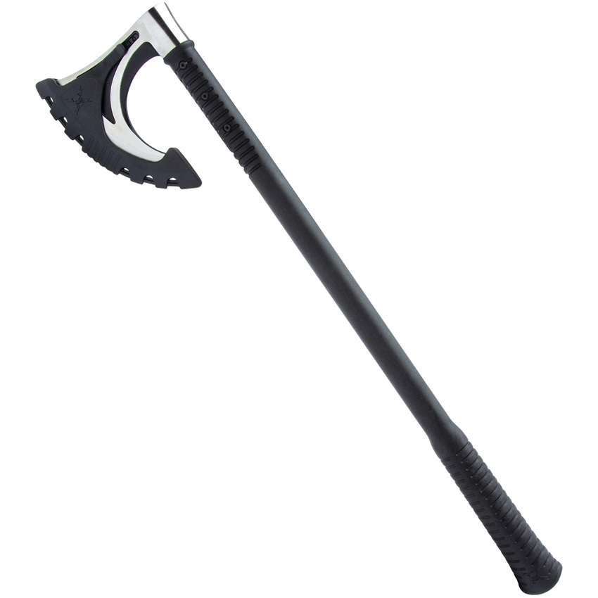 United Cutlery - UC3457 - M48 Viking Axe - Fixed Blade Knife - 3Cr13 Two Tone Black Satin - FRN - Black - Image 8