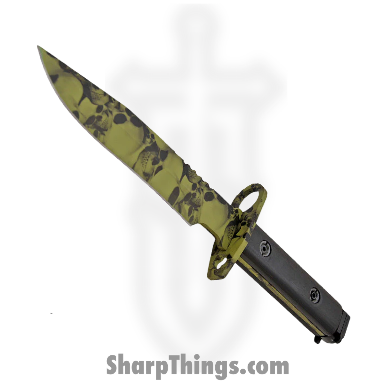 Shadow Ops - YF-02-GR - Undead Bayonet Skull - Recurve - Green