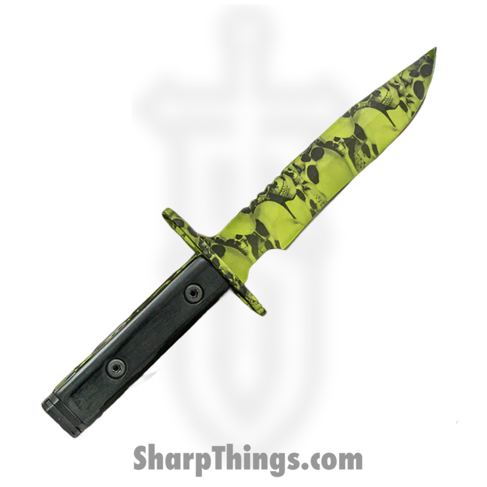 Shadow Ops - YF-02-GR - Undead Bayonet Skull - Recurve - Green - Image 2