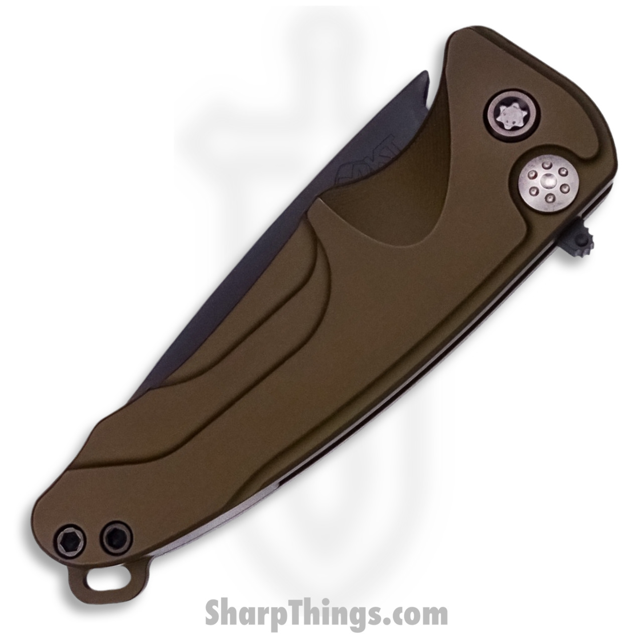 Medford Knife - MK039SPQ-46AW-TPCP-Q4 - Smooth Criminal Button Lock Folder - S35VN PVD - Dijon Yellow - Image 4