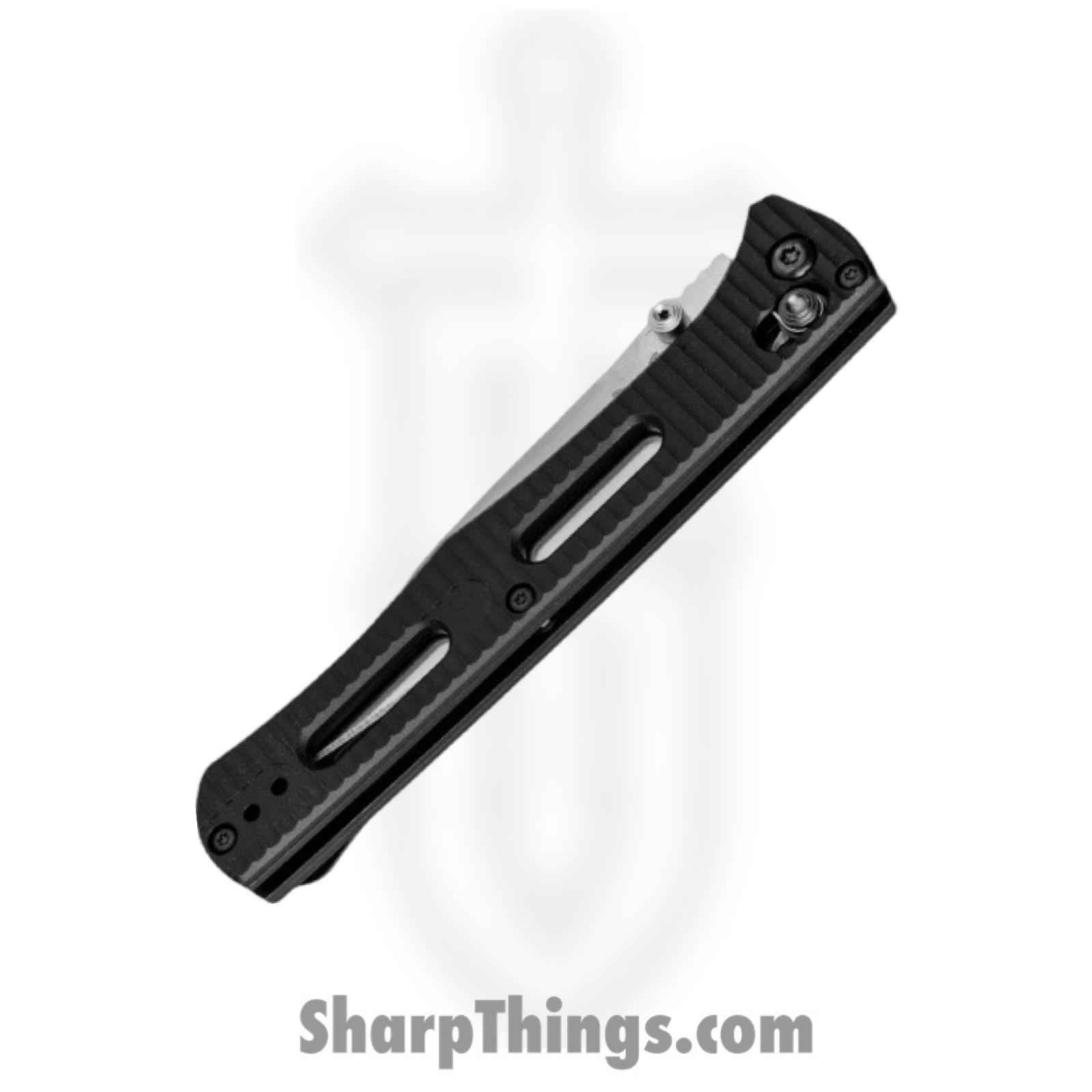 Benchmade - 417 - Fact - Folding Knife - S30V Satin Spear Point - Aluminum - Black - Image 2