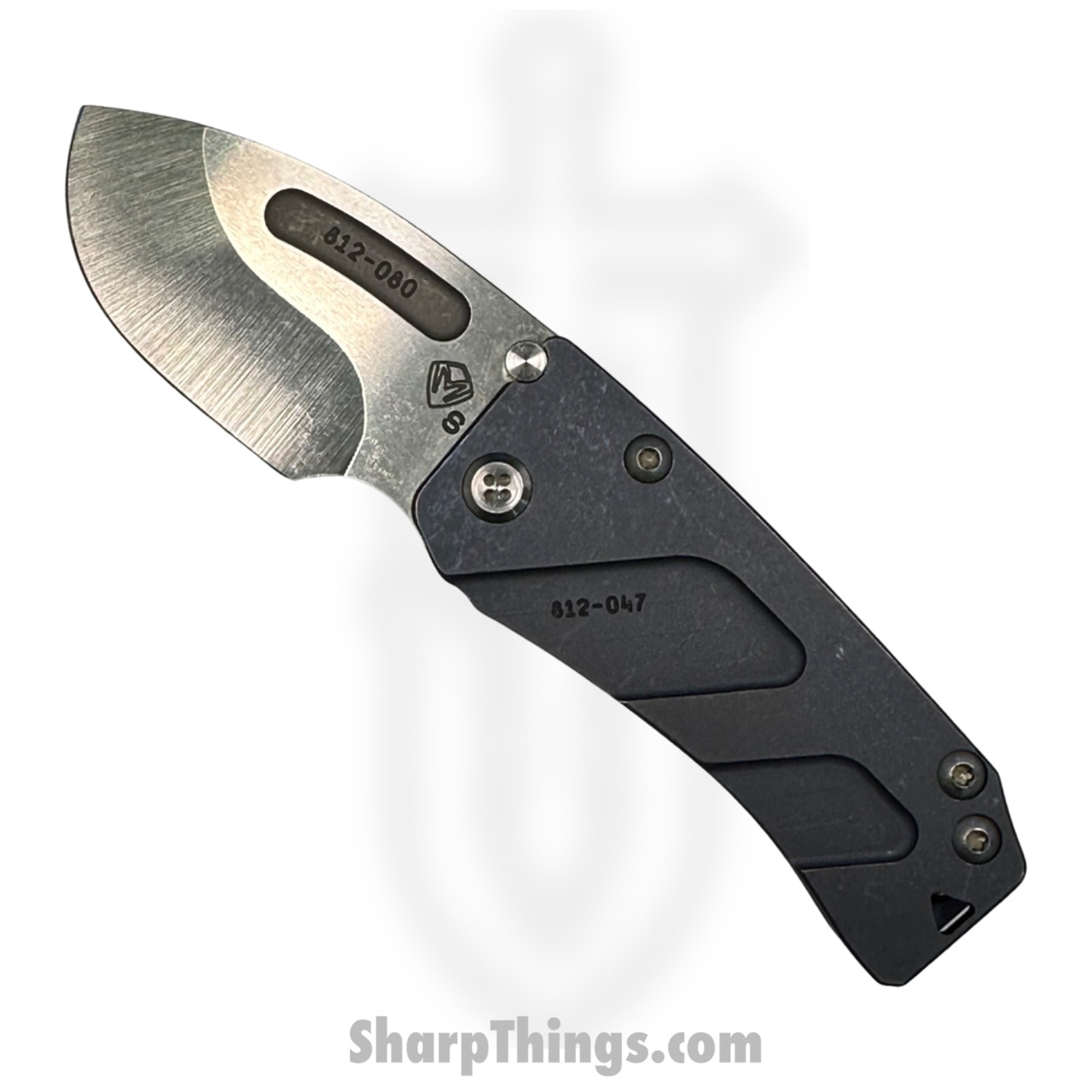 Medford Knife - Pre Owned - MK203ST-37A2 - Der Hund (Hunden) - Tumbled - S35VN - Ano Blue