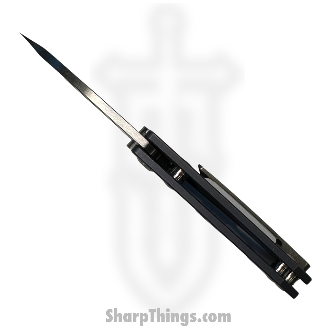 Medford Knife - Pre Owned - MK203ST-37A2 - Der Hund (Hunden) - Tumbled - S35VN - Ano Blue - Image 5