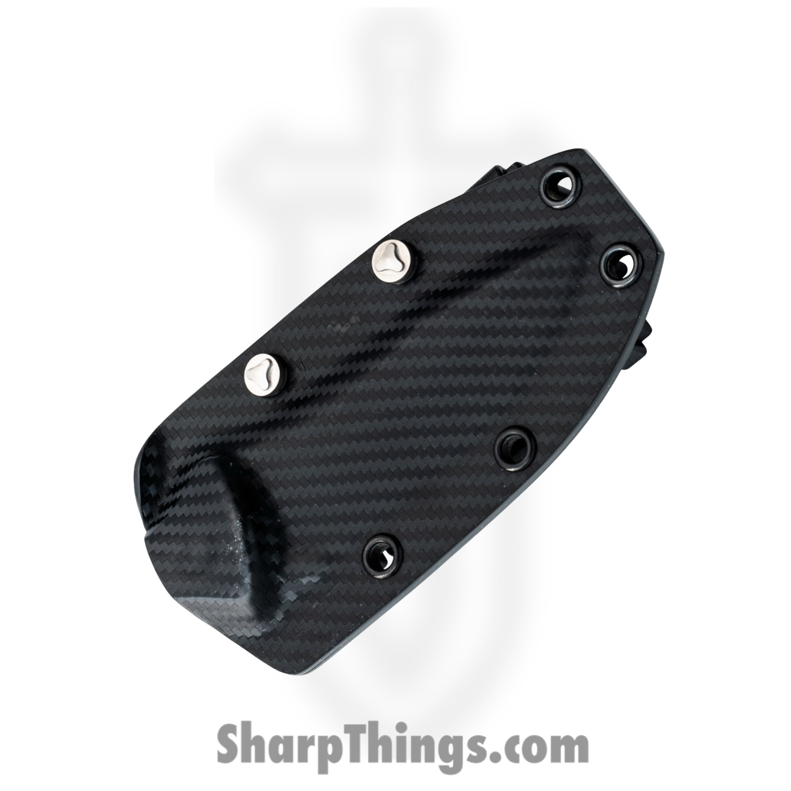 Microtech - 113M-11 - Socom Alpha Mini - Fixed Blade Knife - Elmax, M390, 204P Stonewash Clip Point - G10 - Black - Image 3