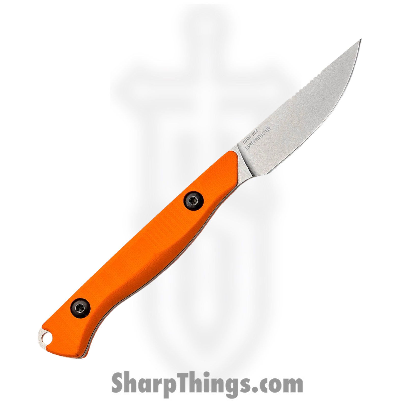 Benchmade - 15700 - Flyway - Fixed Blade Knife - CPM 154 Satin Straight Back - G10 - Orange - Image 2