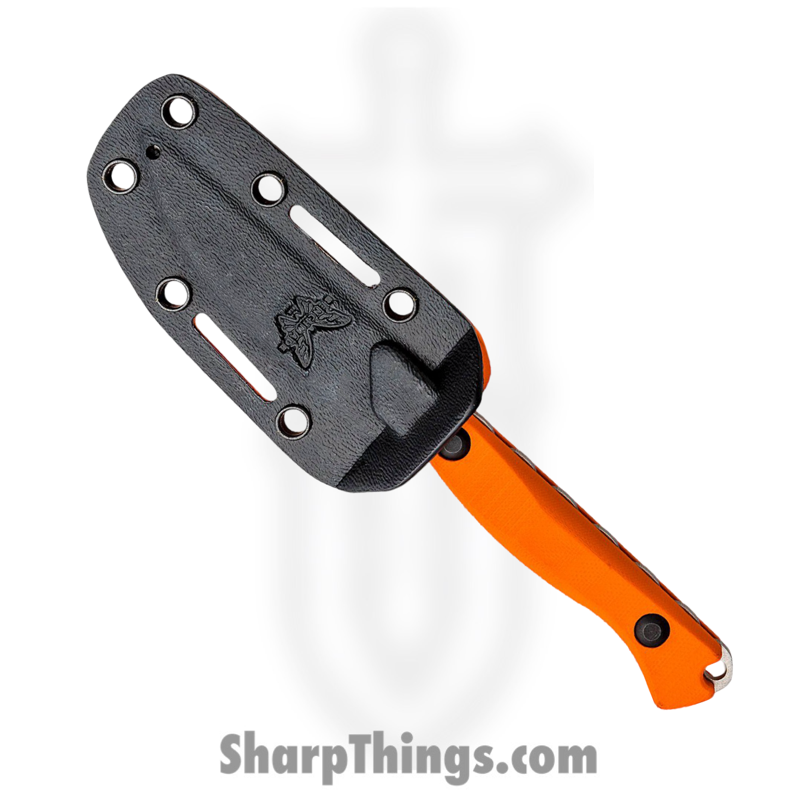 Benchmade - 15700 - Flyway - Fixed Blade Knife - CPM 154 Satin Straight Back - G10 - Orange - Image 3