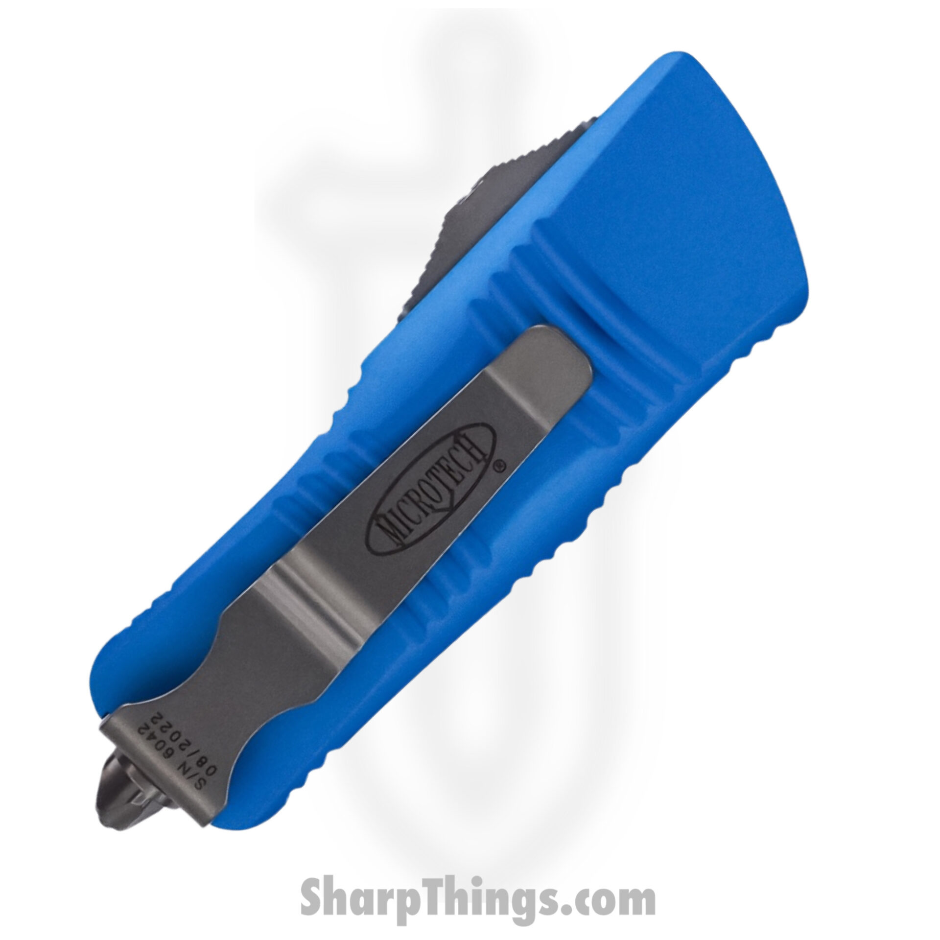 Microtech - 238-10TQ - Troodon Mini - OTF Auto - CTS-204P Stonewash Dagger - 6061-T6 Aluminum - Turquoise - Image 3
