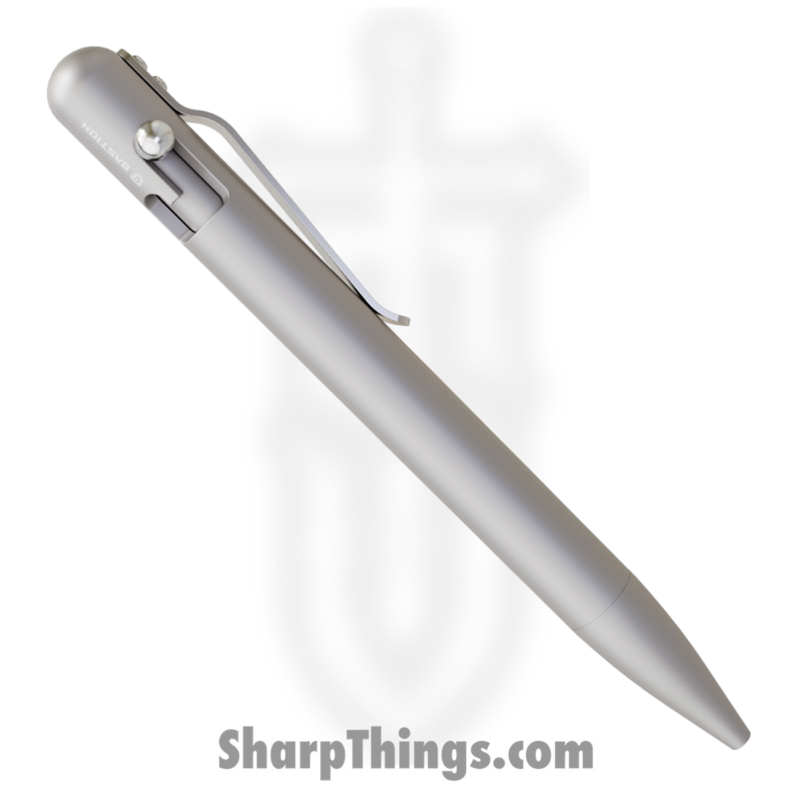 Bastion - BSTN249S - Bolt Action Pen - 6061-T6 Aluminum - Silver