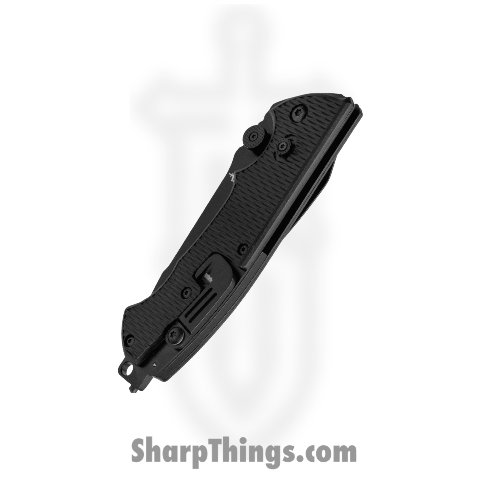 Gerber - G1870 - Hinderer Combat Life Saver - Folding Knife - 440A Coated Clip Point - GFN - Black - Image 2