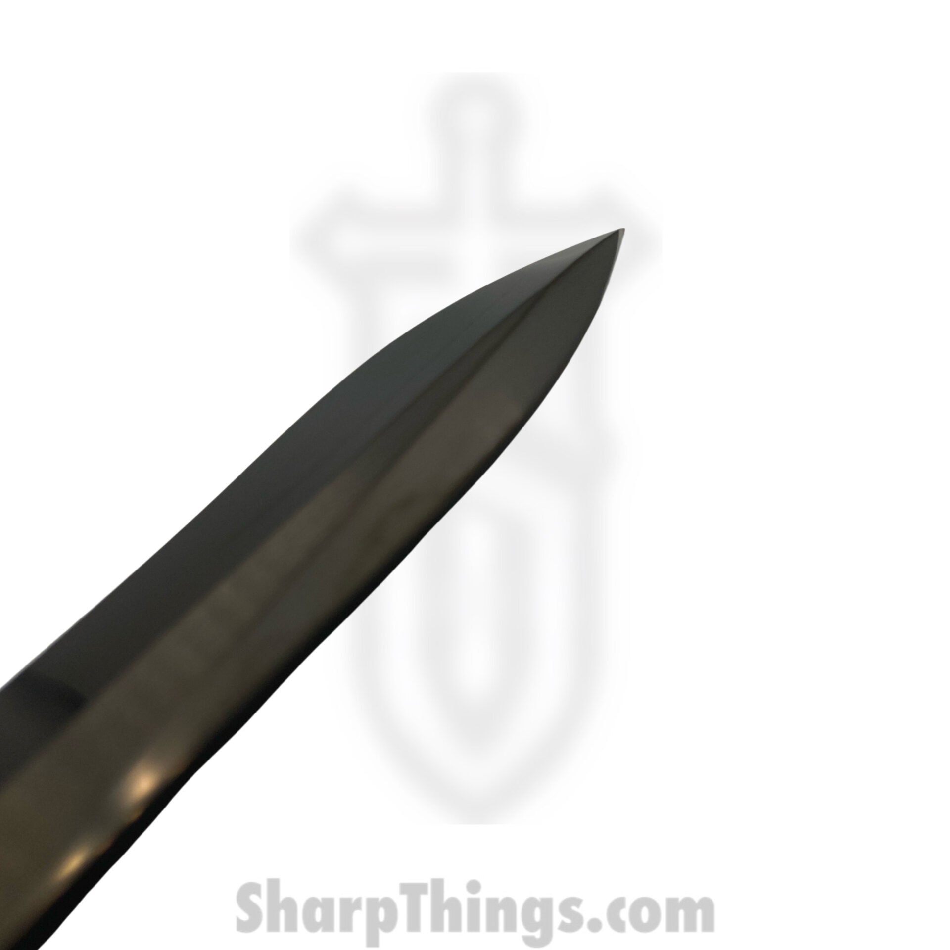 Microtech - 319-MCK Troo - Marfione Custom Troodon - DLC Diamondwash Recurve - Hefted Black - DLC Ringed HW - Image 3