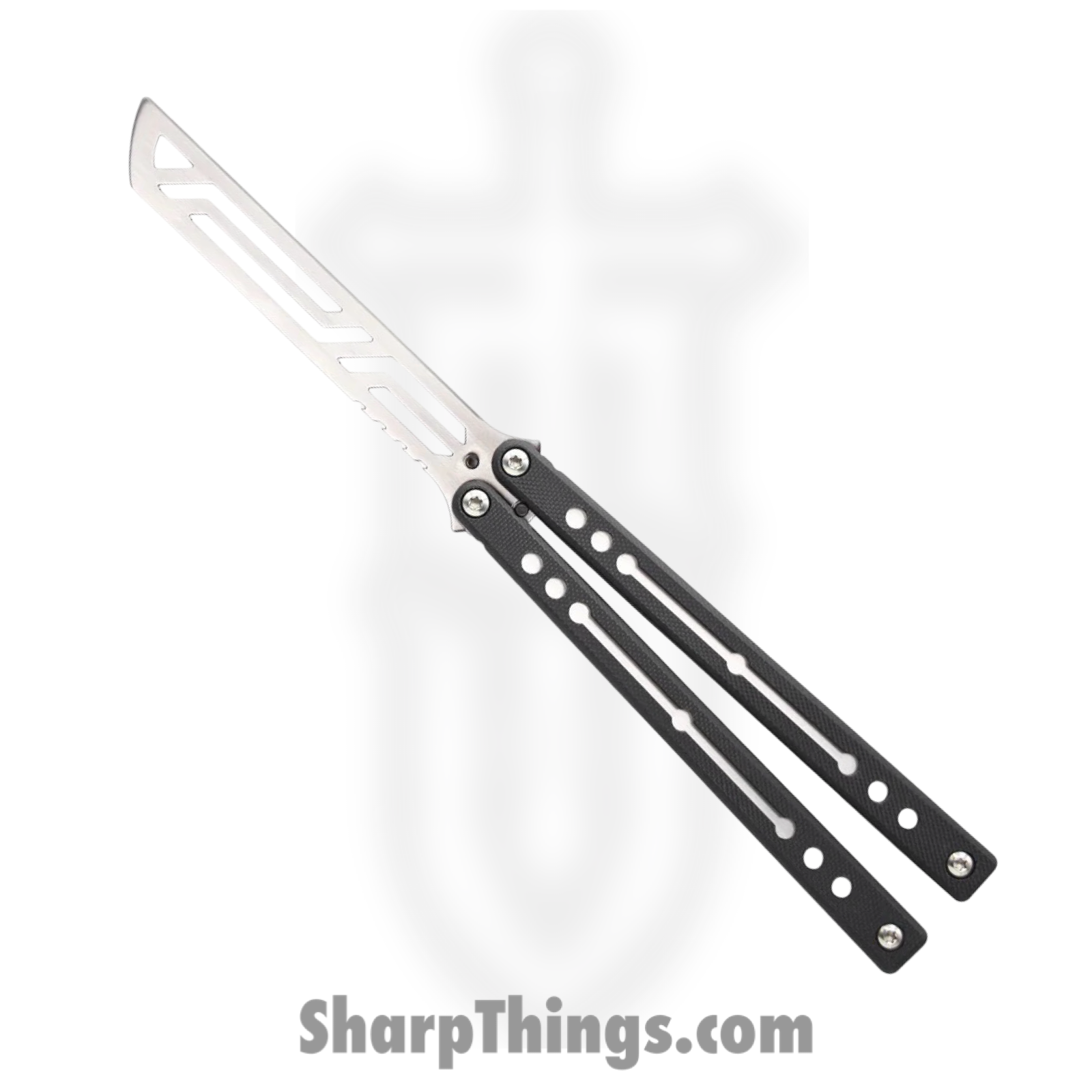 Squid Industries - Nautilus V2 - Balisong Trainer - Silver