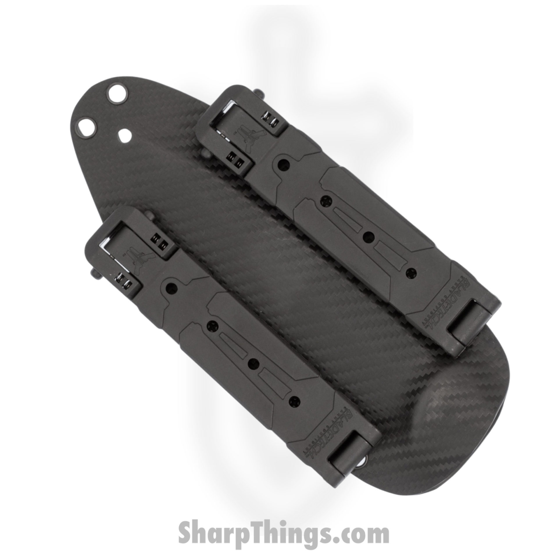 Microtech - 113M-11AP - Socom Alpha Mini - Fixed Blade Knife - M390 Stonewash Clip Point - G10 - Black - Image 2