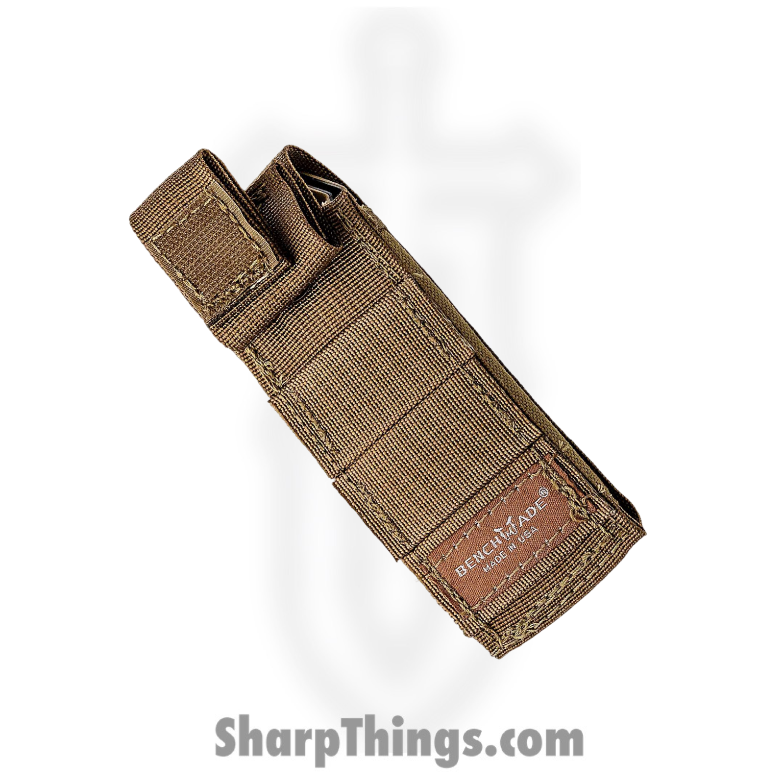 Benchmade - 2750GY-3 - Adamas - Automatic Knife - CPM CruWear Coated Drop Point - G10 - Tan - Image 5