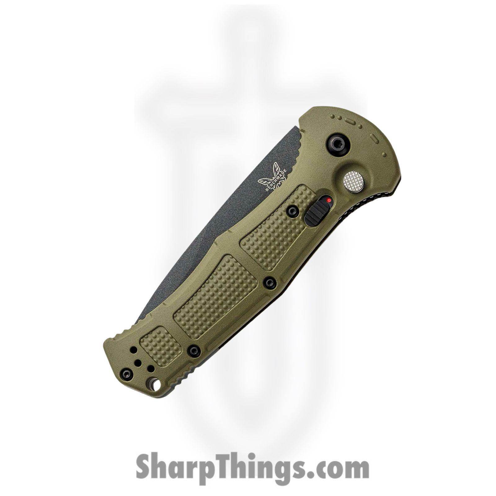 Benchmade - 9070BK-1 - Claymore - Automatic Knife - D2 Coated Drop Point - Grivory - Green - Image 2