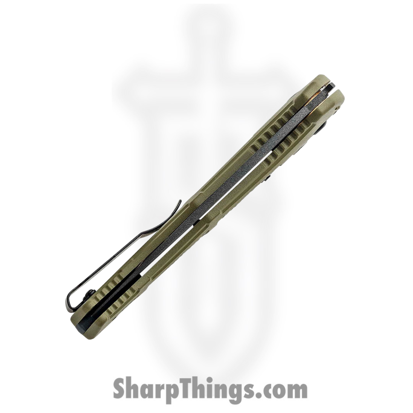 Benchmade - 9070BK-1 - Claymore - Automatic Knife - D2 Coated Drop Point - Grivory - Green - Image 4