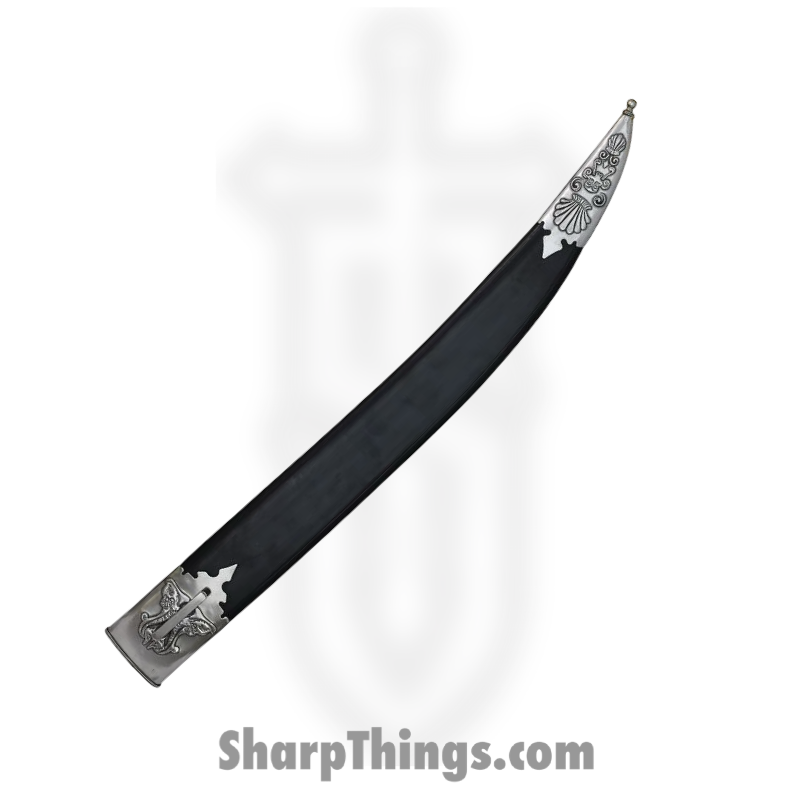 Cold Steel - CS88CSY - Pirate's Cutlass - Fixed Blade Knife - Stainless Satin Sword - Metal - Black Silver - Image 3