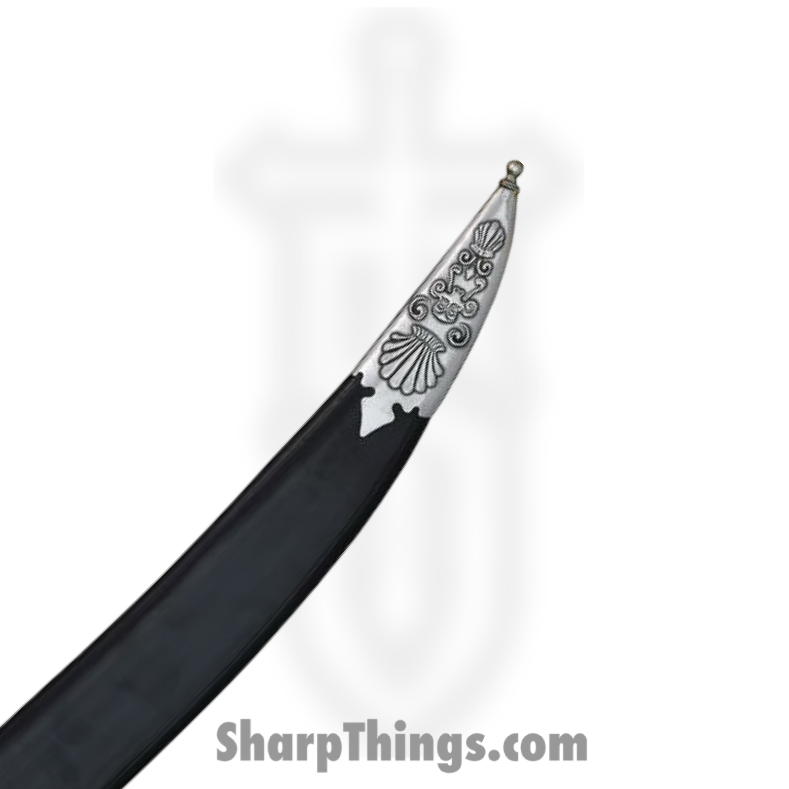 Cold Steel - CS88CSY - Pirate's Cutlass - Fixed Blade Knife - Stainless Satin Sword - Metal - Black Silver - Image 4