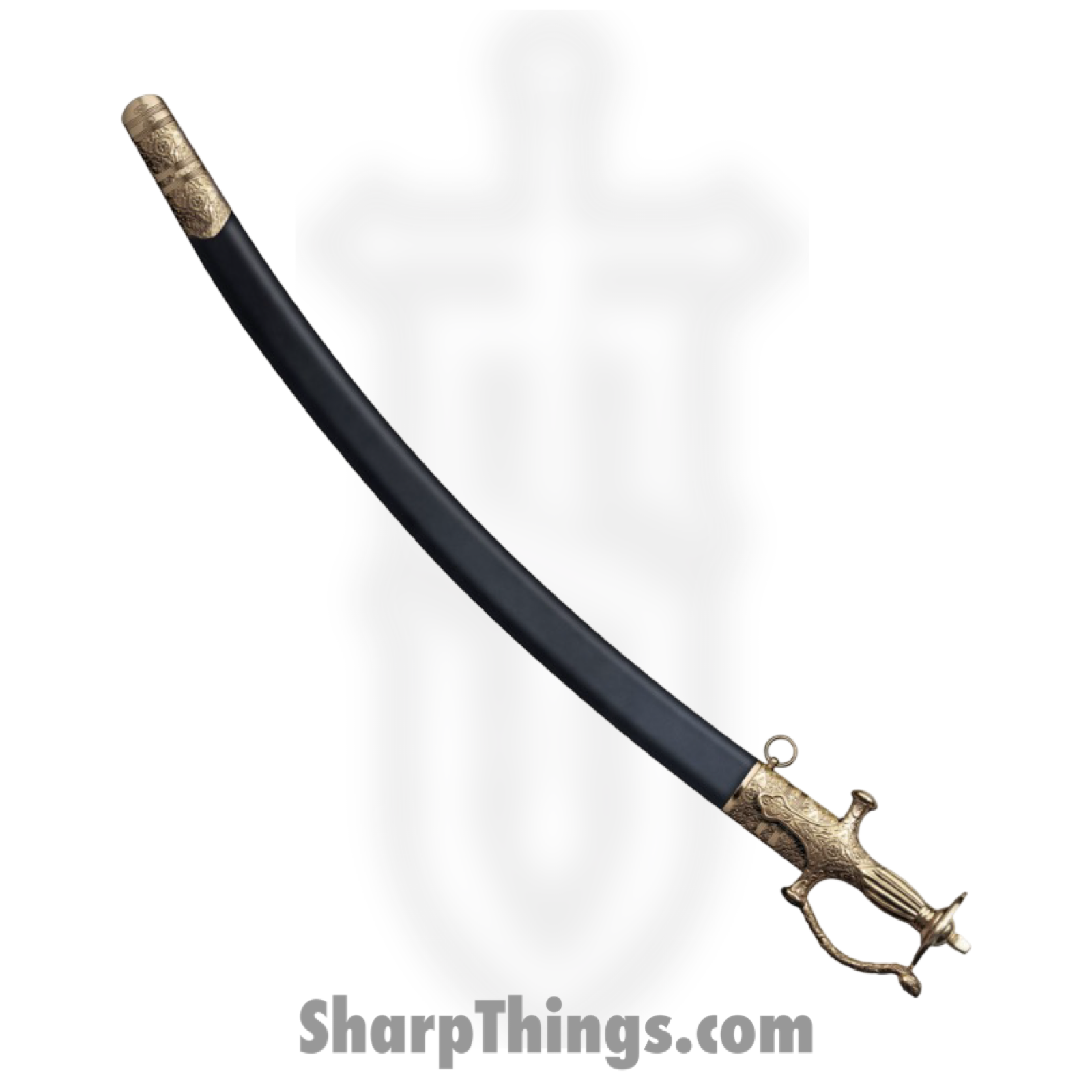 Cold Steel - CS88EITB - Talwar Sword - Fixed Blade Knife - 1090 HC Satin Sword - Brass - Bronze - Image 3