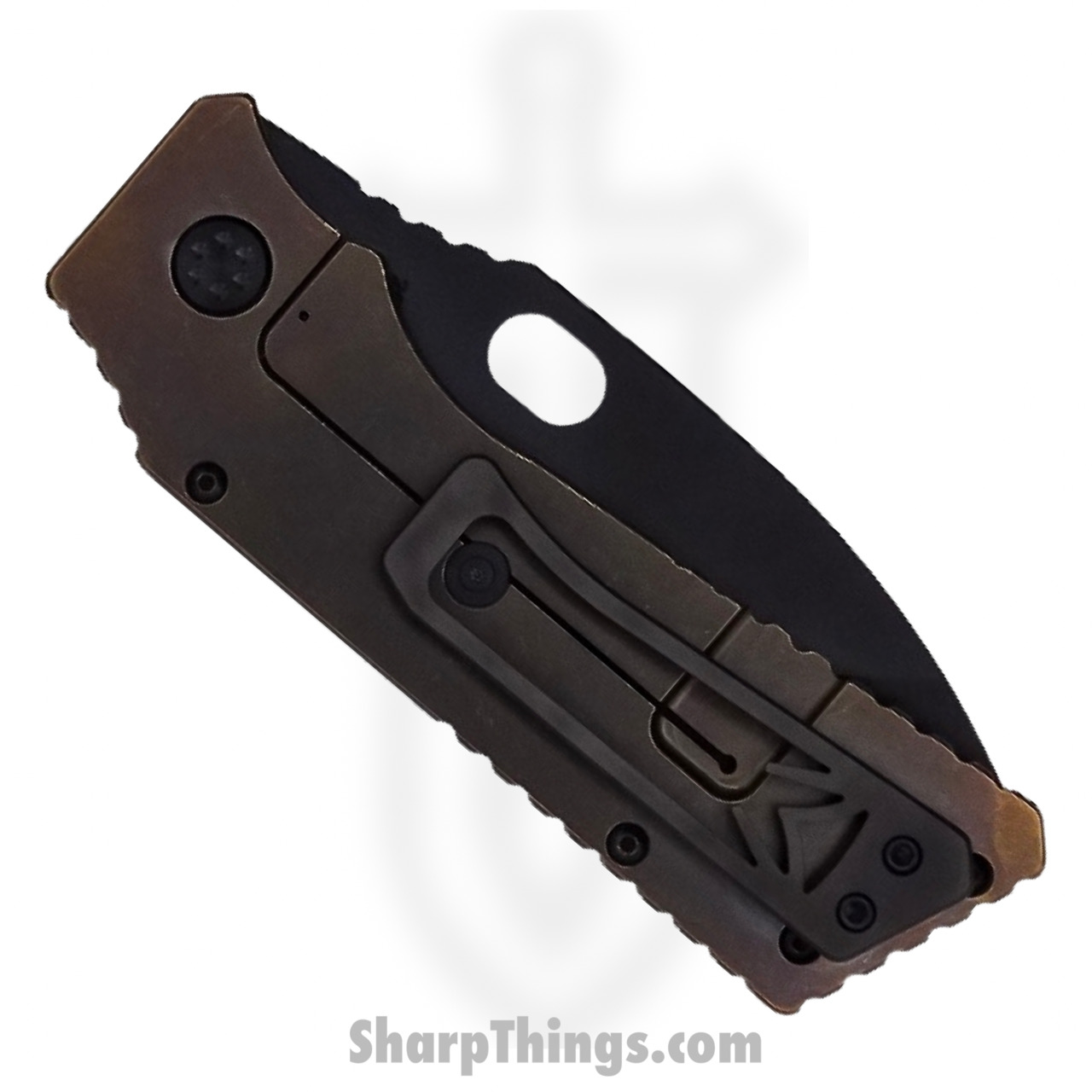 Medford Knife - MK014SPQ-36A1-TPCP-Q4 - TFF-1 Tactical Fighting Folder Knife - S35VN PVD - "We The People" - Image 3