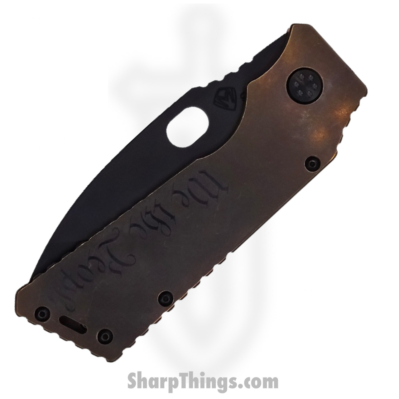 Medford Knife - MK014SPQ-36A1-TPCP-Q4 - TFF-1 Tactical Fighting Folder Knife - S35VN PVD - "We The People" - Image 4