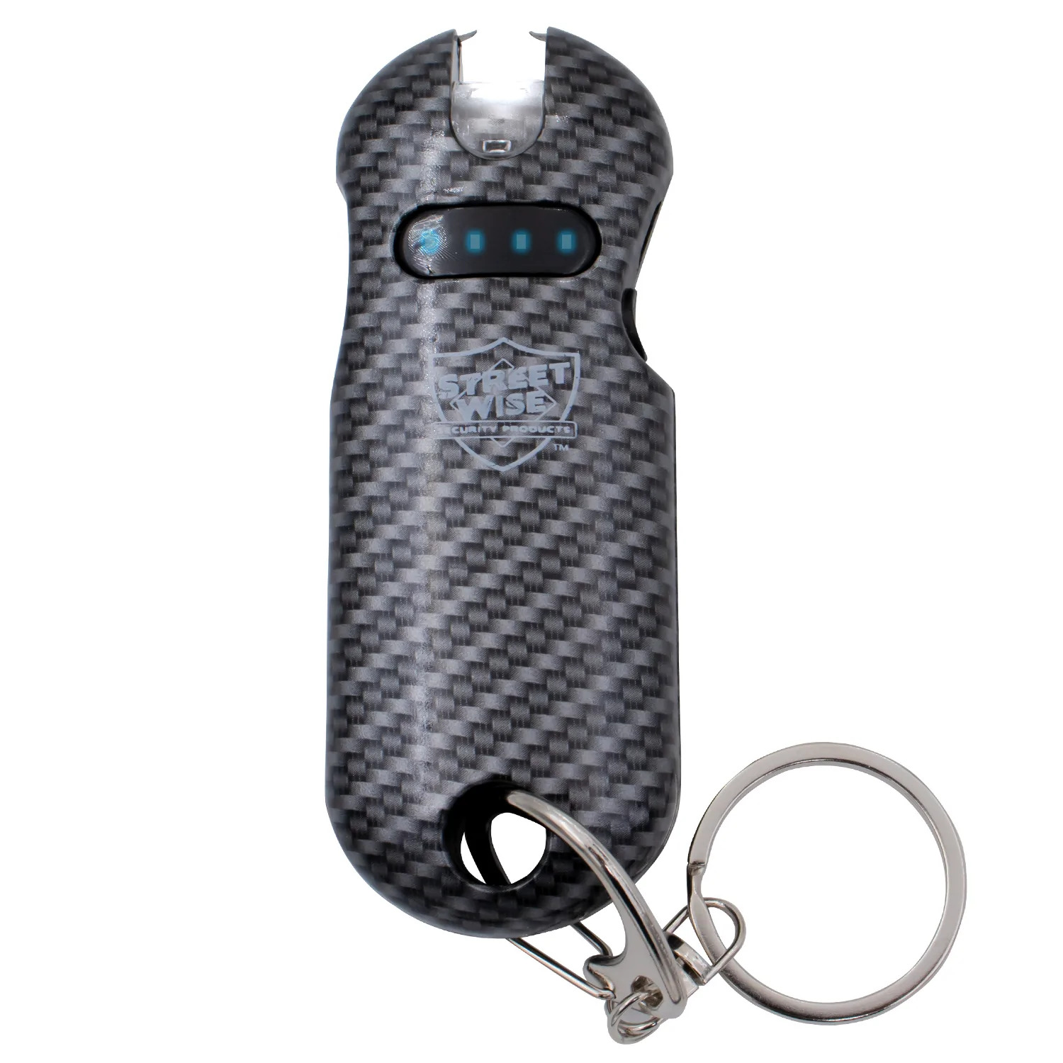 Streetwise - SWS24CF - 24 Mill Smart Keychain Stun Gun - Carbon Fiber - Image 2
