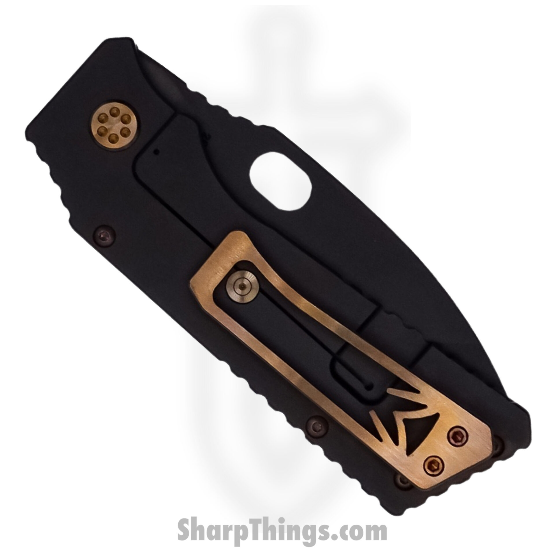 Medford Knife - MK014SPQ-30PV-T1C1-Q4 - TFF-1 Tactical Fighting Folder Knife - S35VN PVD - Bronze "American Flag" - Image 2