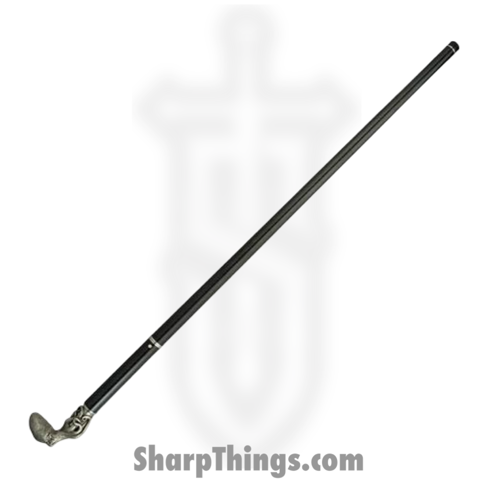 Dragon King - DRK12751 - Octopus Sword Cane - 9260 Steel Satin Rapier - Sculpted Cast Metal - Gray - Image 2