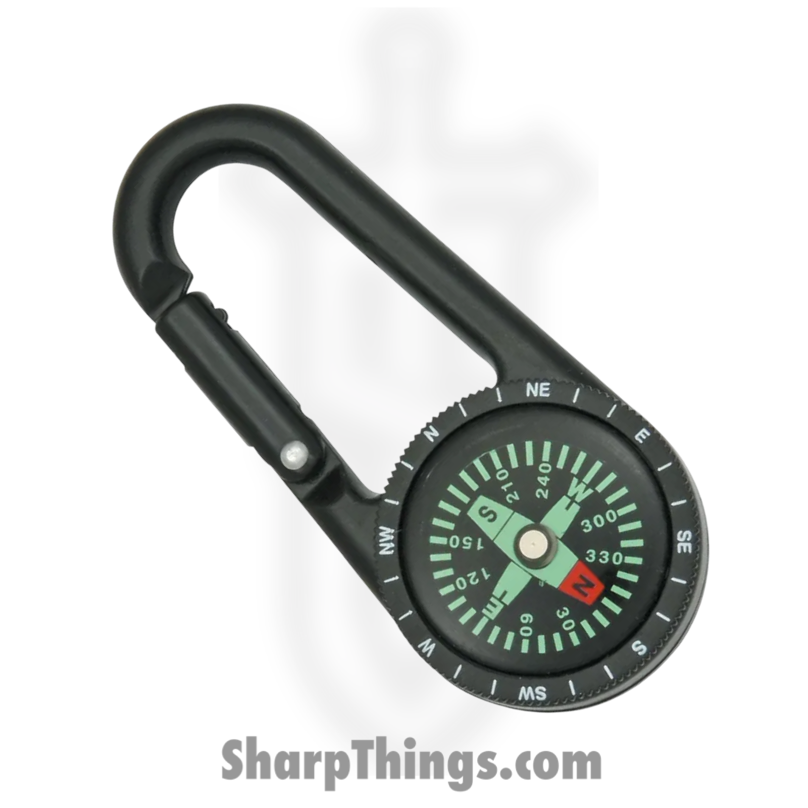 Explorer - EXP16 - Carabiner Compass - Black