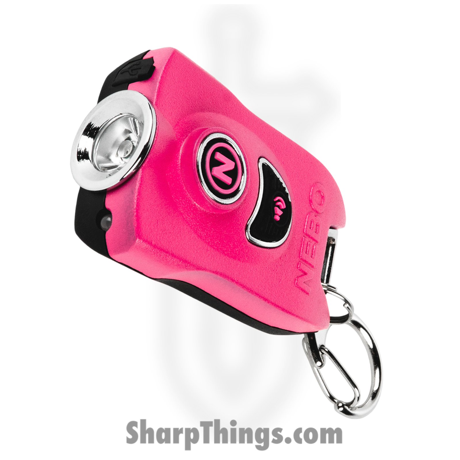 NEBO - NEB-KEY-0002 - Keychain Light & Alert - 400 Lumen - Pink