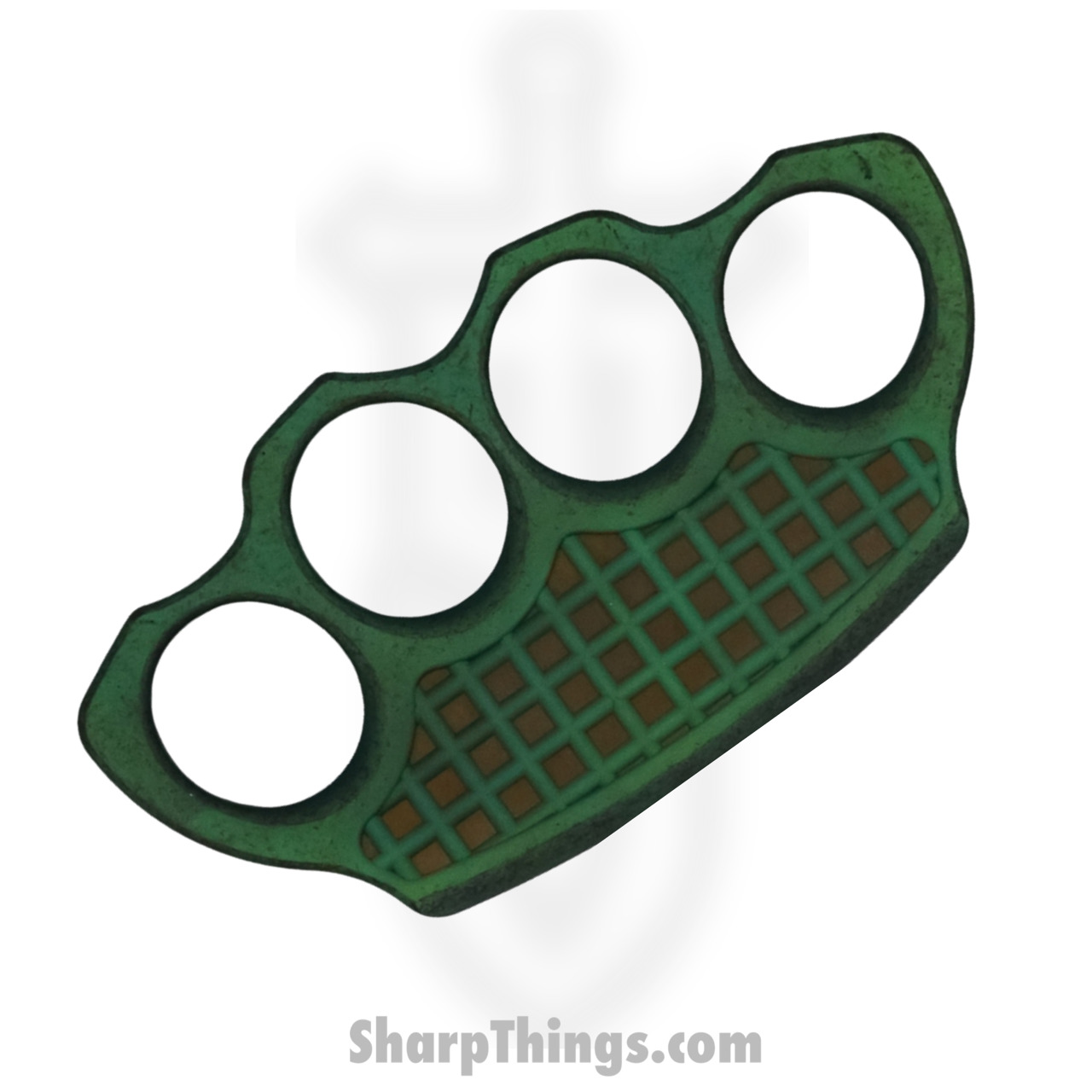 Microtech - 430-MCK-GRN - Custom Hand Tank - Titanium - Antique Green