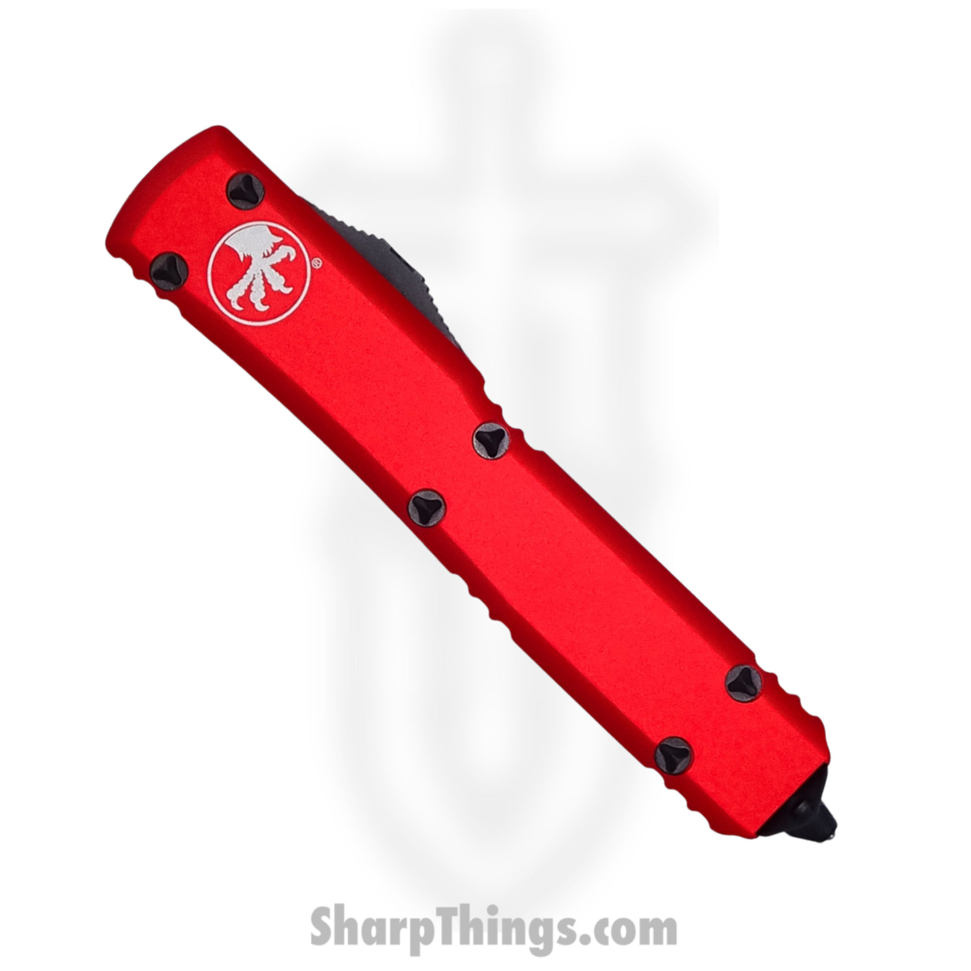 Microtech - 223-1RD - Ultratech - OTF Auto - Elmax, M390, 204P Coated Spartan - 6061-T6 Aluminum - Red - Image 4