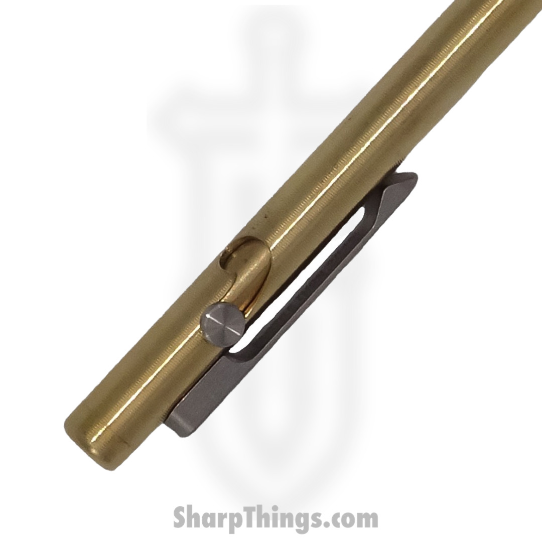 Tactile Turn - 10-SB3-BRO-OLD - Slim Bolt Action Pen Old Style - Mini - Bronze - - Image 2