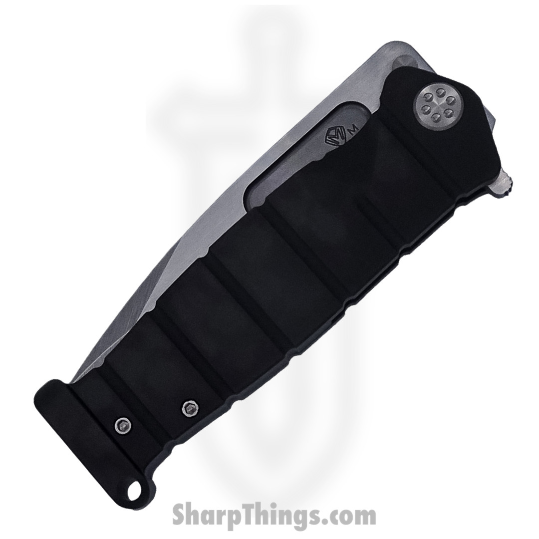 Medford Knife - MK204MTQ-30PV-TPCP-PP - USMC Fighter Flipper Knife - MagnaCut Tumbled PVD Handles - Black - Image 3