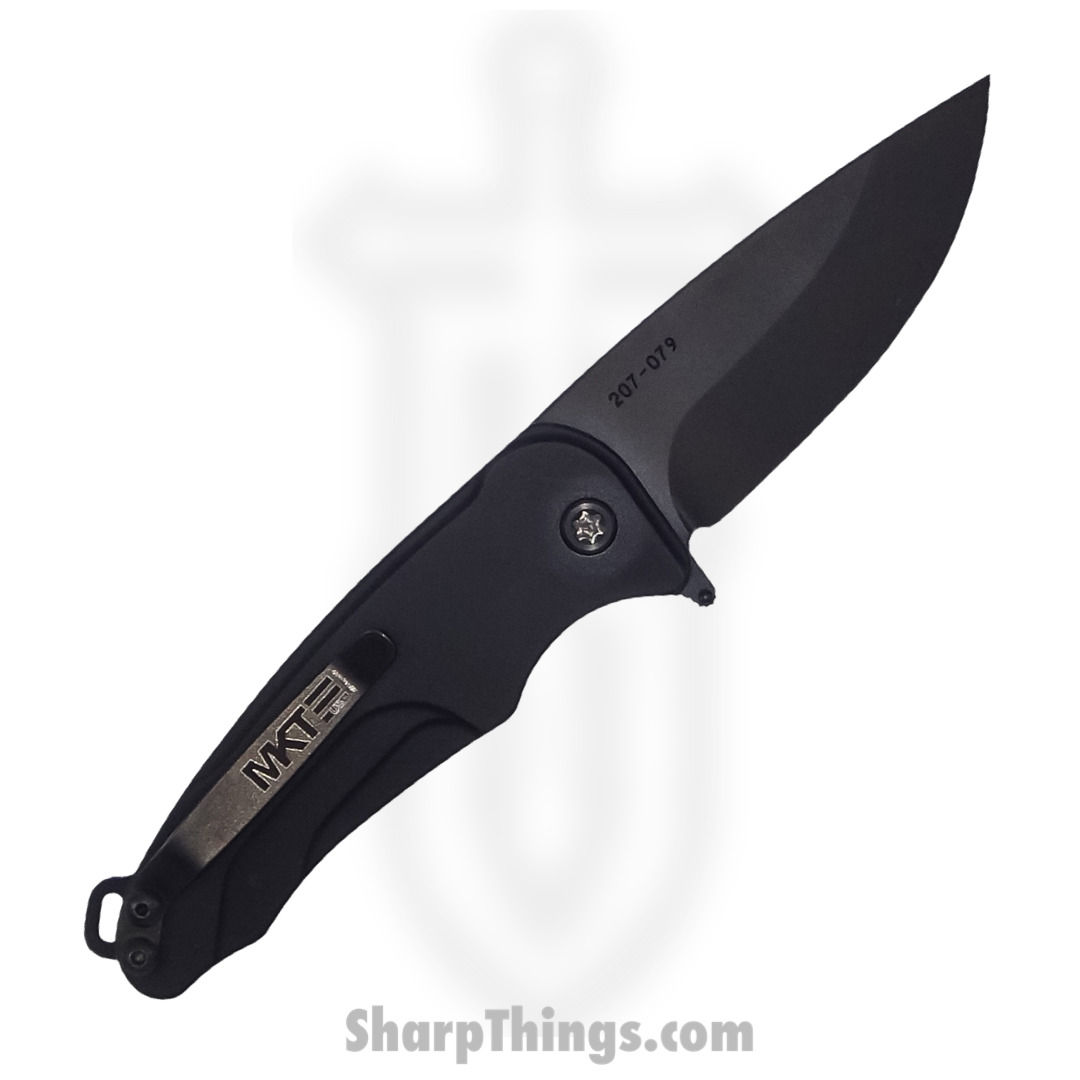 Medford Knife - MK0394PQ-42AB-TPCP-Q4 - Smooth Criminal Button Lock Folder - S45VN PVD - Black