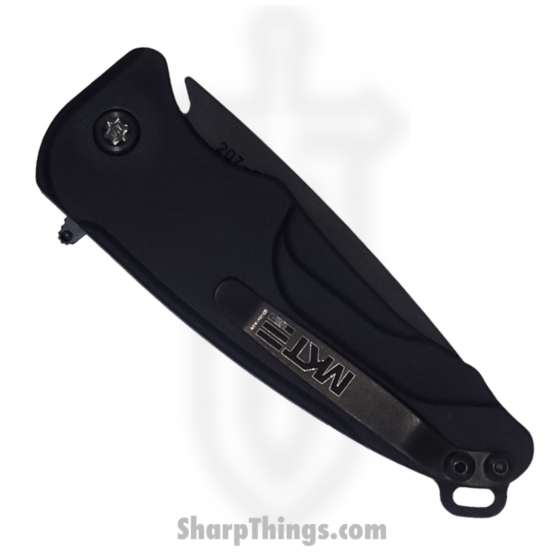Medford Knife - MK0394PQ-42AB-TPCP-Q4 - Smooth Criminal Button Lock Folder - S45VN PVD - Black - Image 2