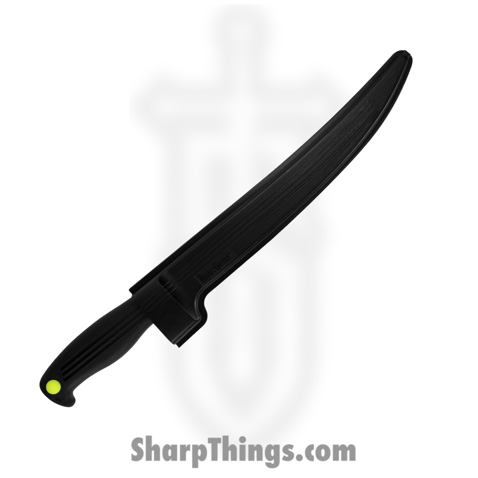 Kershaw - 1259 - Clearwater II Fillet Knife - Fixed Blade Knife - 420J2 Satin Fillet - GFN/Rubber/K-Texture Grip - Black - Image 4