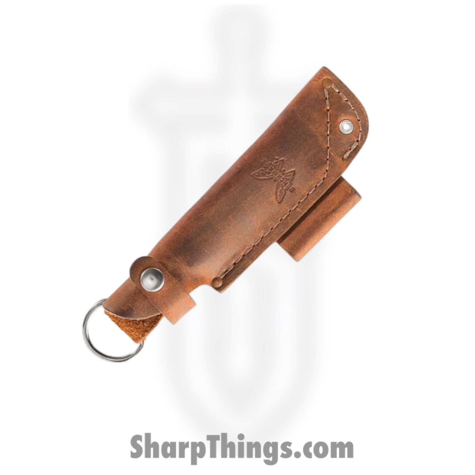 Benchmade - 162 - Bushcrafter - Fixed Blade Knife - CPM S30V Satin Drop Point - G10 - Blue - Image 2