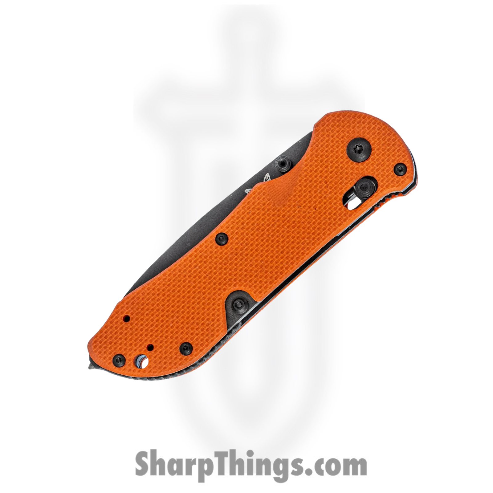 Benchmade - 916SBK-ORG - Triage First Responder - Folding Knife - N680 Coated Combo Blunt Tip P/S - G10 - Orange - Image 2